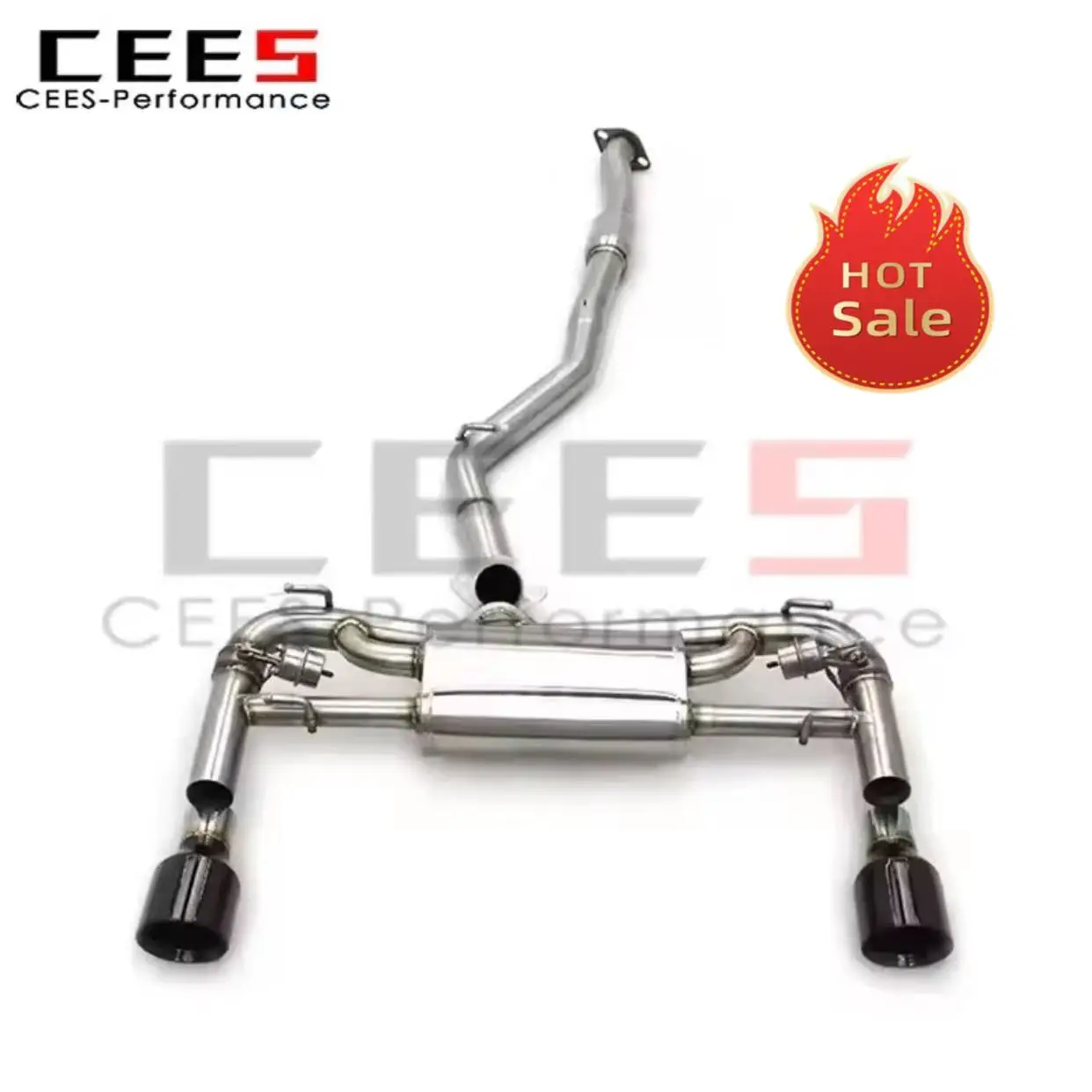 

CEES SUS304 Выхлоп Catback из нержавеющей стали для Toyota FT86/GT86/GR86/86 2.0 2012-2024 - Система вакуумных клапанов