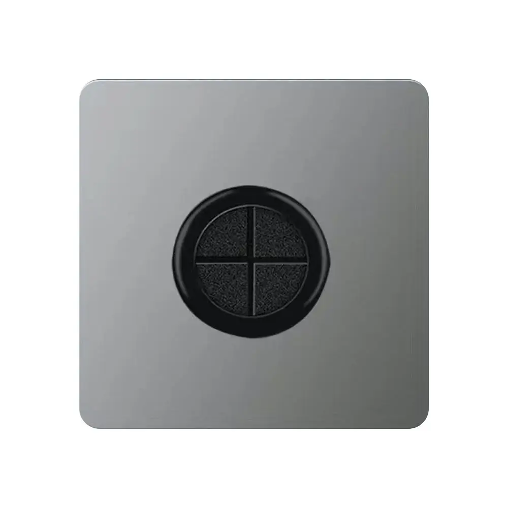 1Pcs Home Improvement With Outlet Hole With Rubber Pad 86Type Decorative Cover Cable Cover Cable  Panel Wall Blank Panel