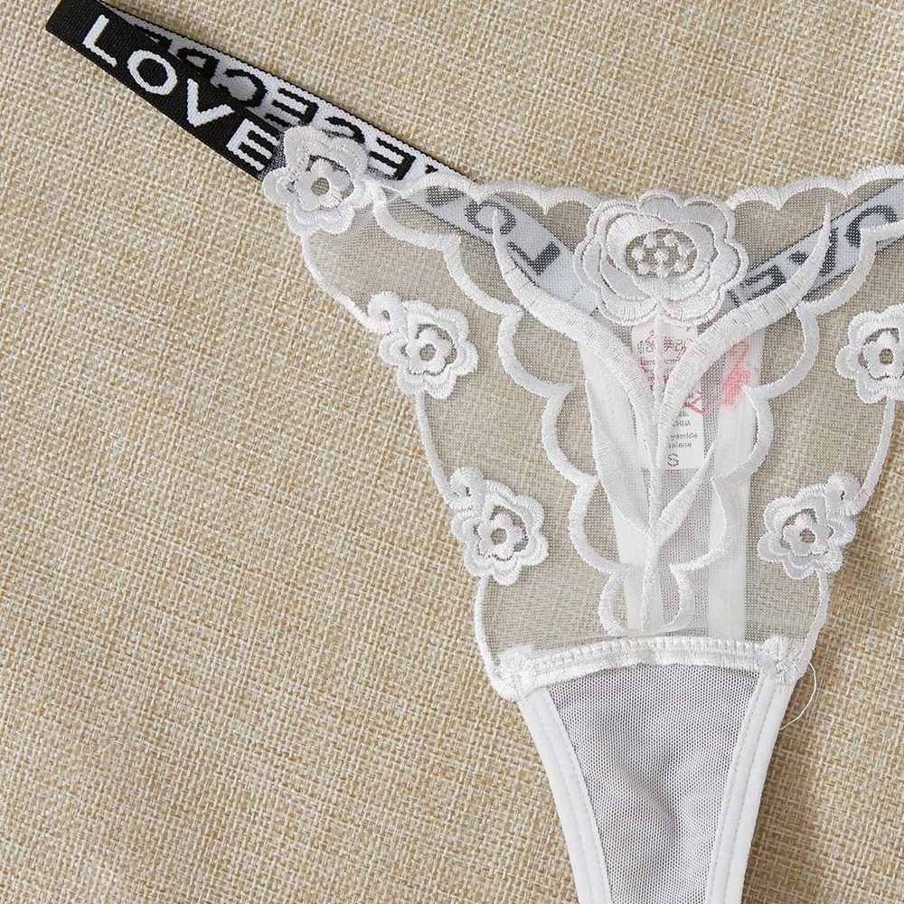 Aundies Fashion China Lace Transparent Panties See Through G String Tanga