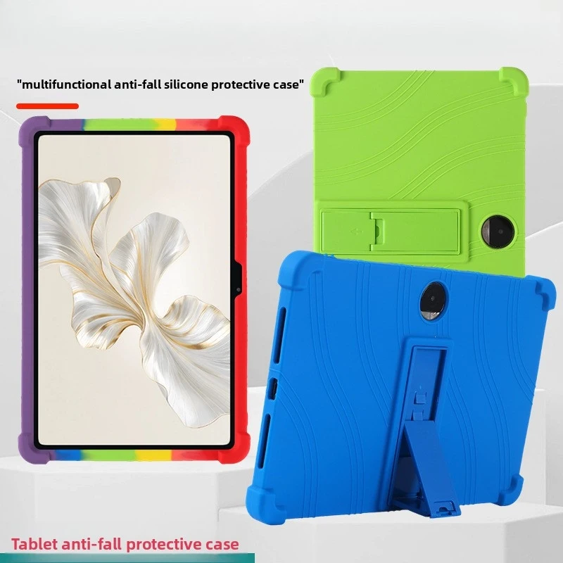 Shockproof TPU Case for Honor Pad 9 12.1 HEY2-W09, Flexible Bumper with Kickstand, Multiple Colors
