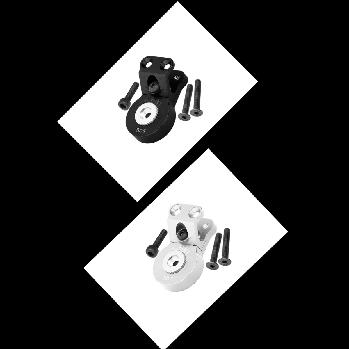 

GPM 1/10 Gorgon Vorteks QUAKE Aluminum 7075 Servo Saver Steering Post with 23T Built-In Spring for RC Cars And Trucks