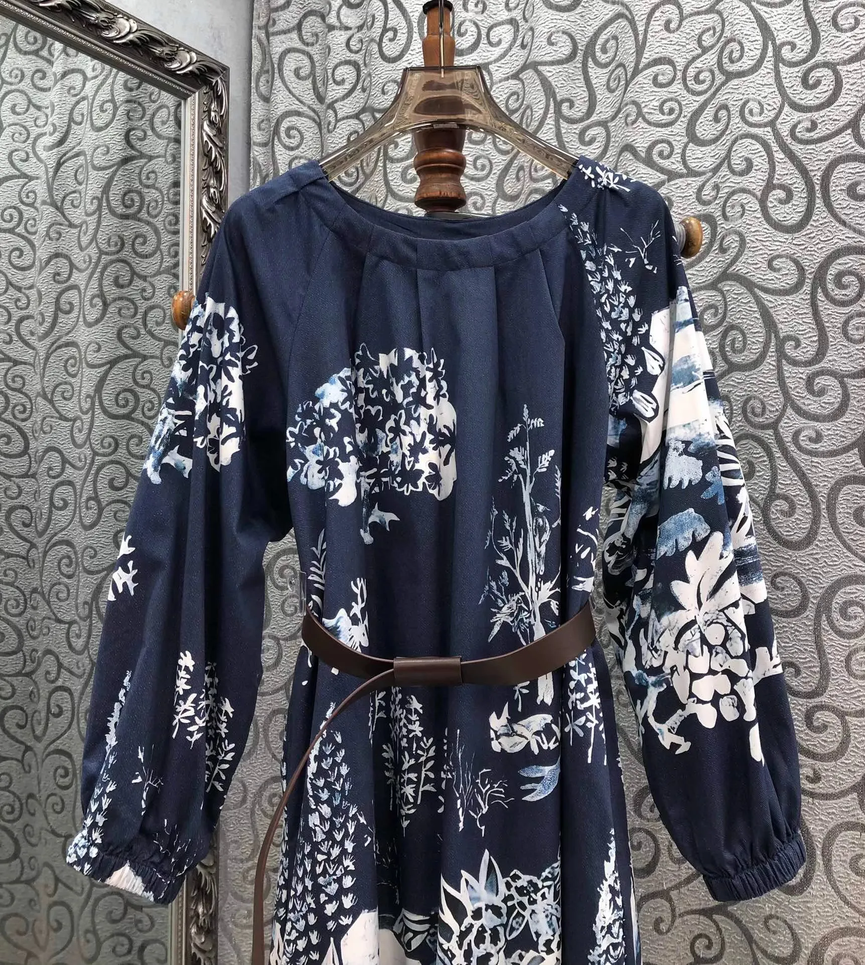 Vintage Print Dress 2025 Autum - огляд і ціна Street Fashion Events