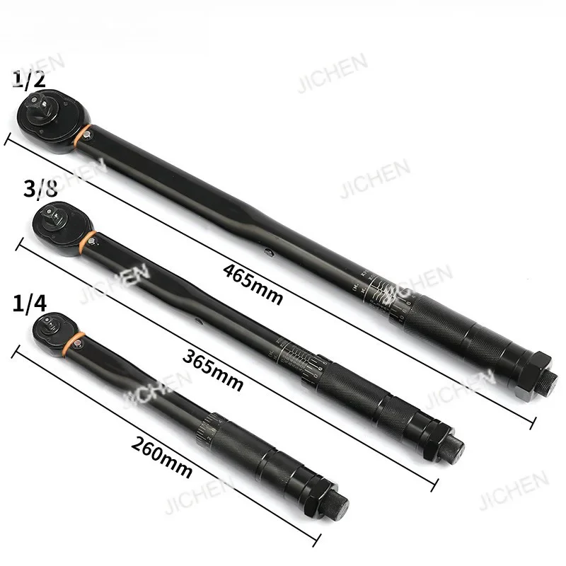 

Динамометрический ключ JC 1/4 3/8 1/2, регулируемый динамометрический ключ, динамометрический ключ с предустановленной настройкой