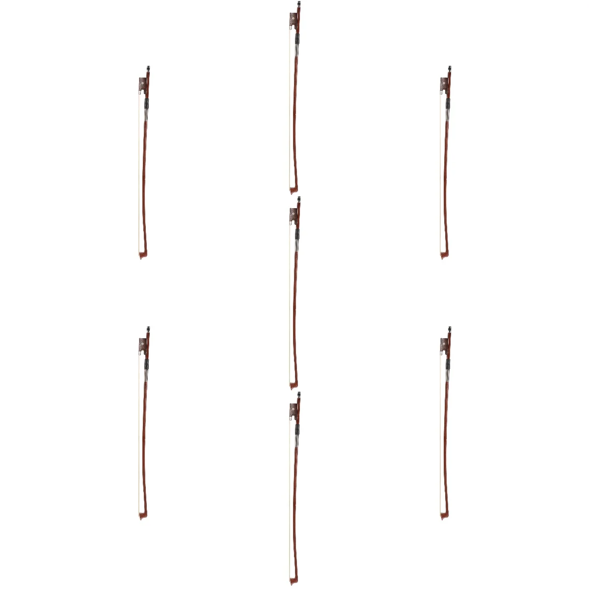

7pcs Horse Hair Violin Bow ’s Viola Bows for Beginners Student Violins Fiddle