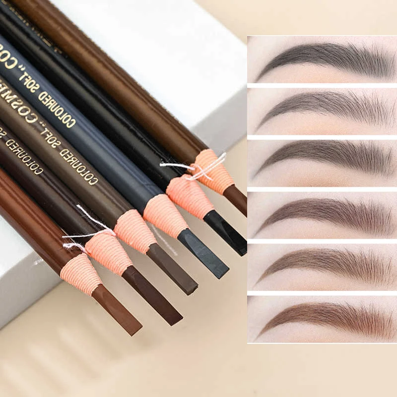 5/10PCS Günstige Augenbraue Bleistift Marke Wasserdicht Make-Up Produkt Langlebig Frauen Pull Peel Augenbraue Bleistift Kosmetik professionelle