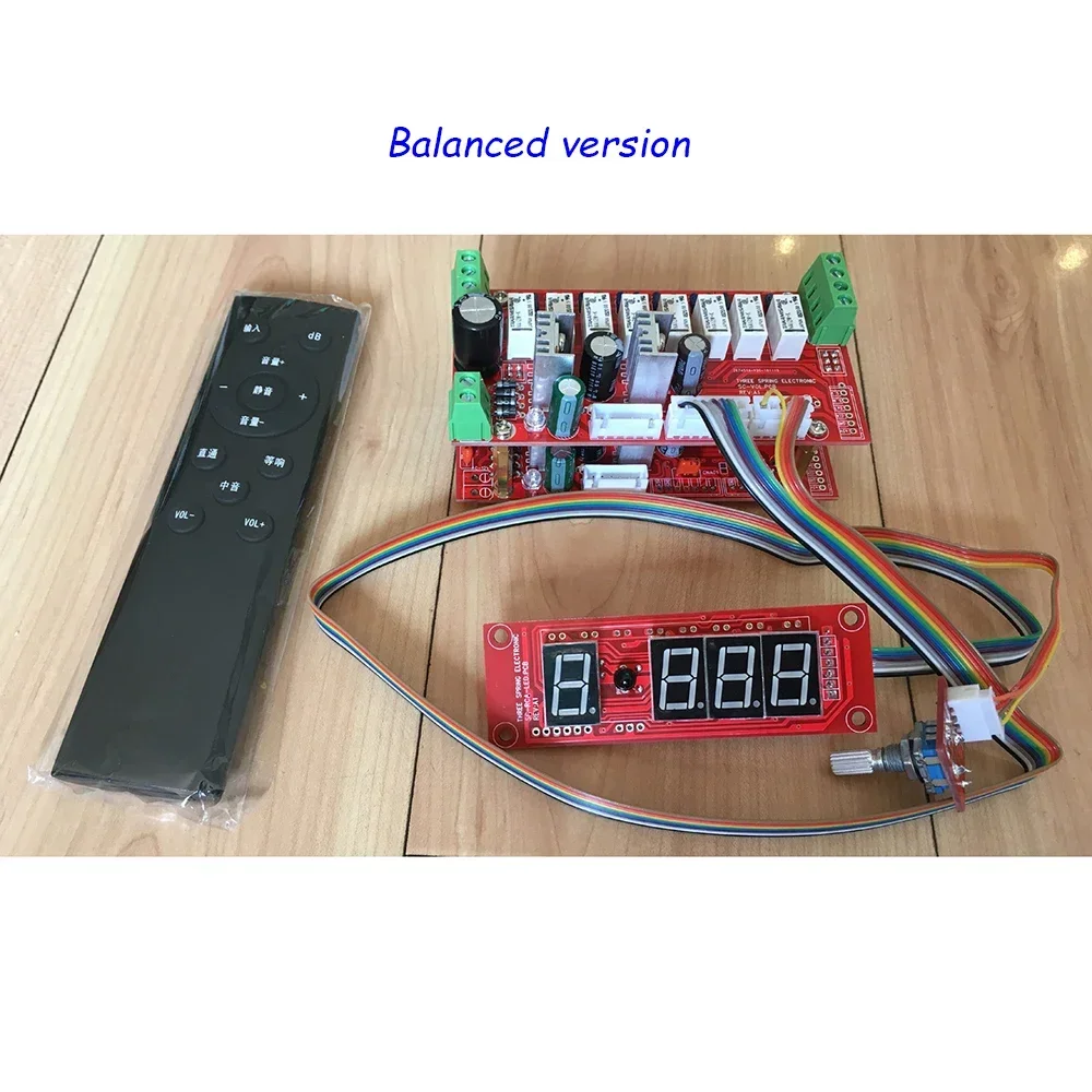 Relay Volume Board  Potentiometer Remote Control     With Display