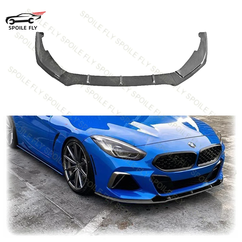 

High Quality ABS MP Style Car Front Bumper Lip Spoiler Body Kit Glossy Black For BMW Z4 G29 2019 2020 2021 2022 2023 2024 2025