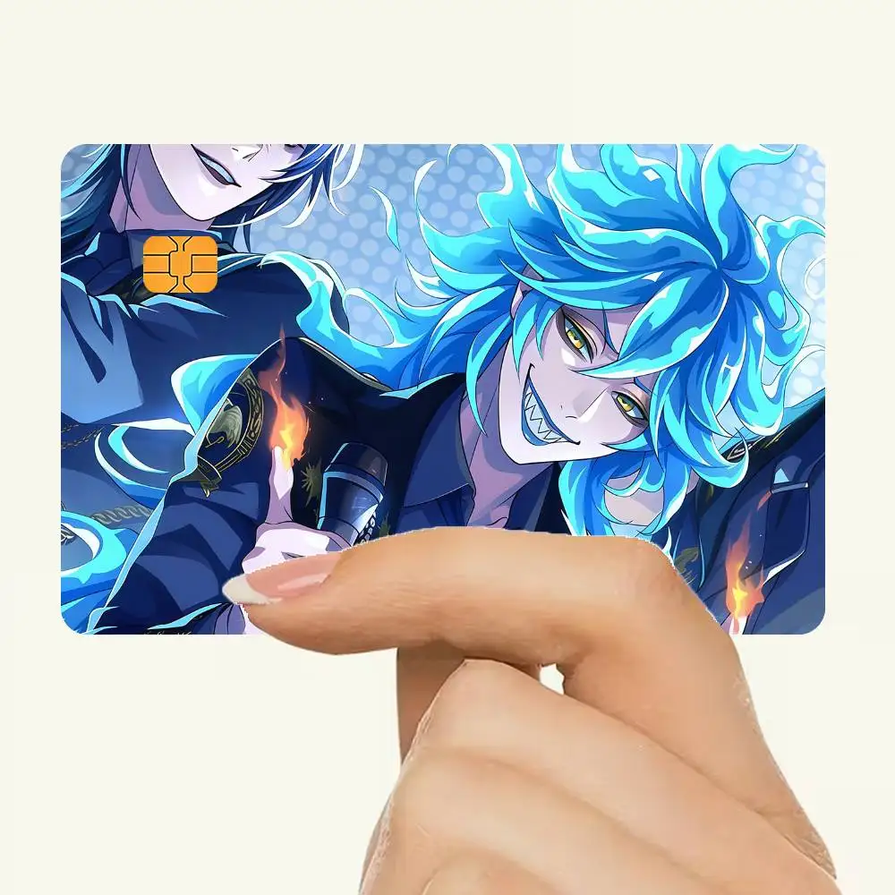 T-twisted-anime Bank Card Sticker Film Skin Cover For W-wonderland Debit Credit Bank Cardultra-Thin And Fade-Resistant