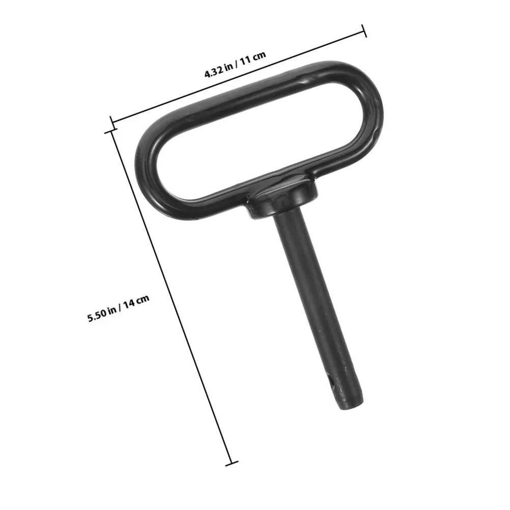 2Pcs Trailer Hitch Pins Clip Stainless Steel Anti-Rattle Heavy Duty Trailer Gate Pin Lawn Mower Tractor Utility Tow Hitch