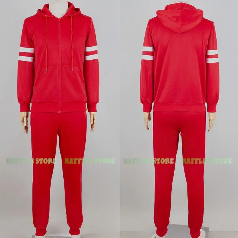 The Uncanny Counter Cosplay Sportswear Costume Suit Red Black Hoody Hoodies Pants Thriller The Couter Cosplay Same Style Uniform