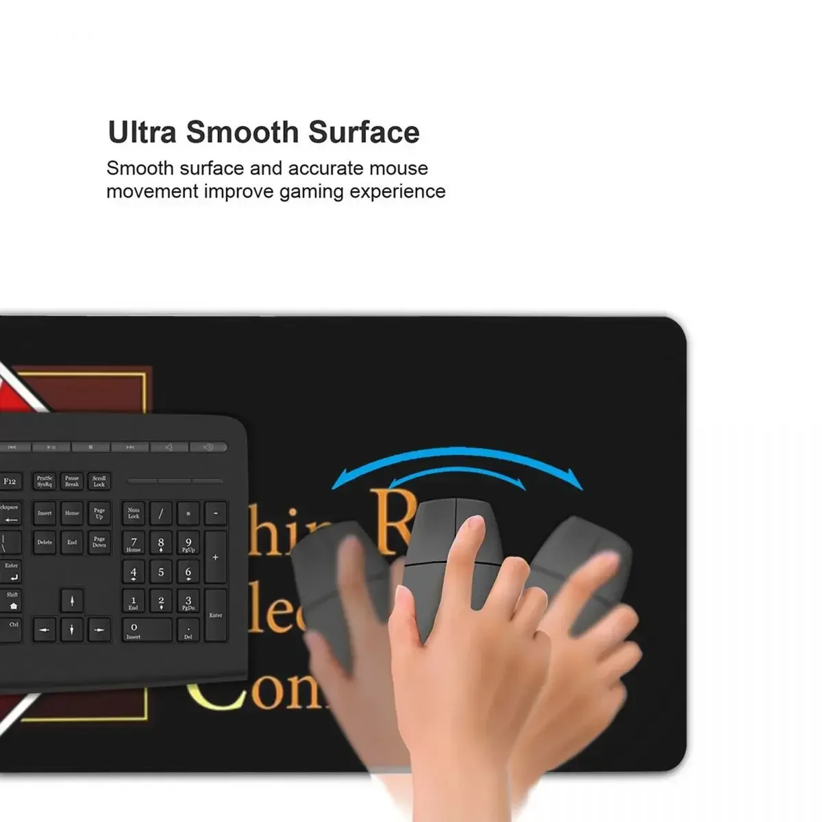 Shinra Final Fantasy 7, alfombrilla grande para ratón, teclado de ordenador, alfombrilla para ratón, Gamer, PC, portátil, escritorio, accesorios de oficina, alfombrillas para mesa