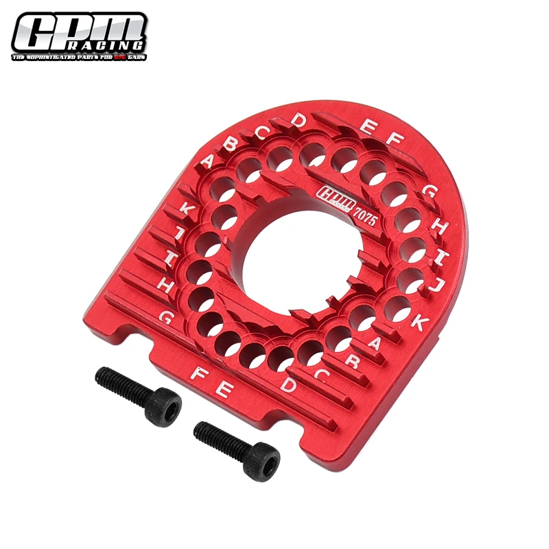 GPM 1/10 4-TEC 3.0 Corvette Stingary-93054-4 TRAXXAS Alu7075 Motormontageplaat en koellichaamvinnen