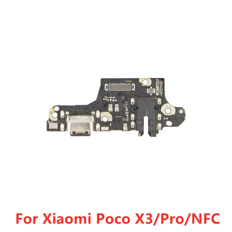 Mainboard Main Board Flex For Xiaomi POCO X3 NFC Pro USB Board Charger Charging Dock Port Plug Connector Flex Cable