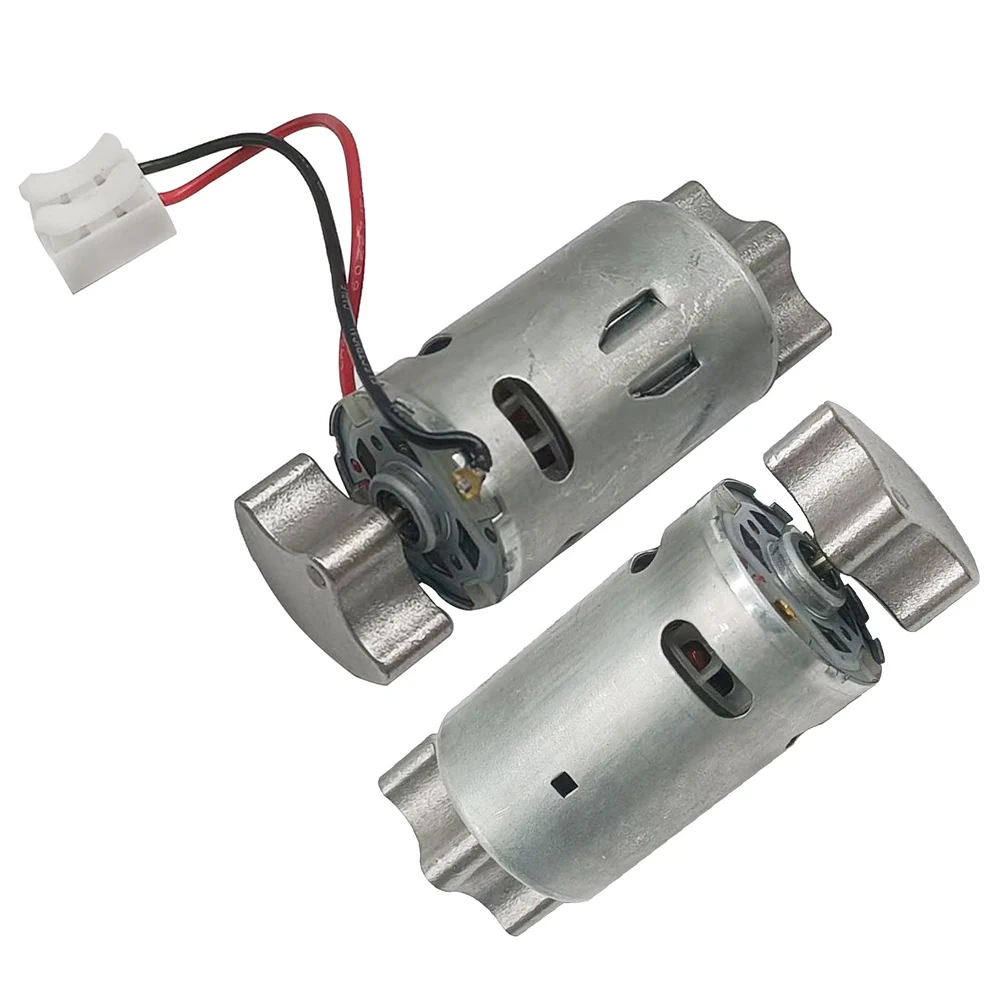 1 Buah DC 20V Motor Penggetar Poros Ganda 70W Penggetar Ubin untuk Mesin Ubin Lithium Model Mainan Listrik Pembersih Debu Listrik