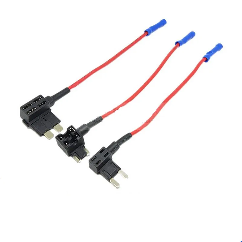 2PCS Car Blade Fuse Holder Add-a-circuit Electric Appliance Piggy Back Tap (MINI/SMALL/MEDIUM )