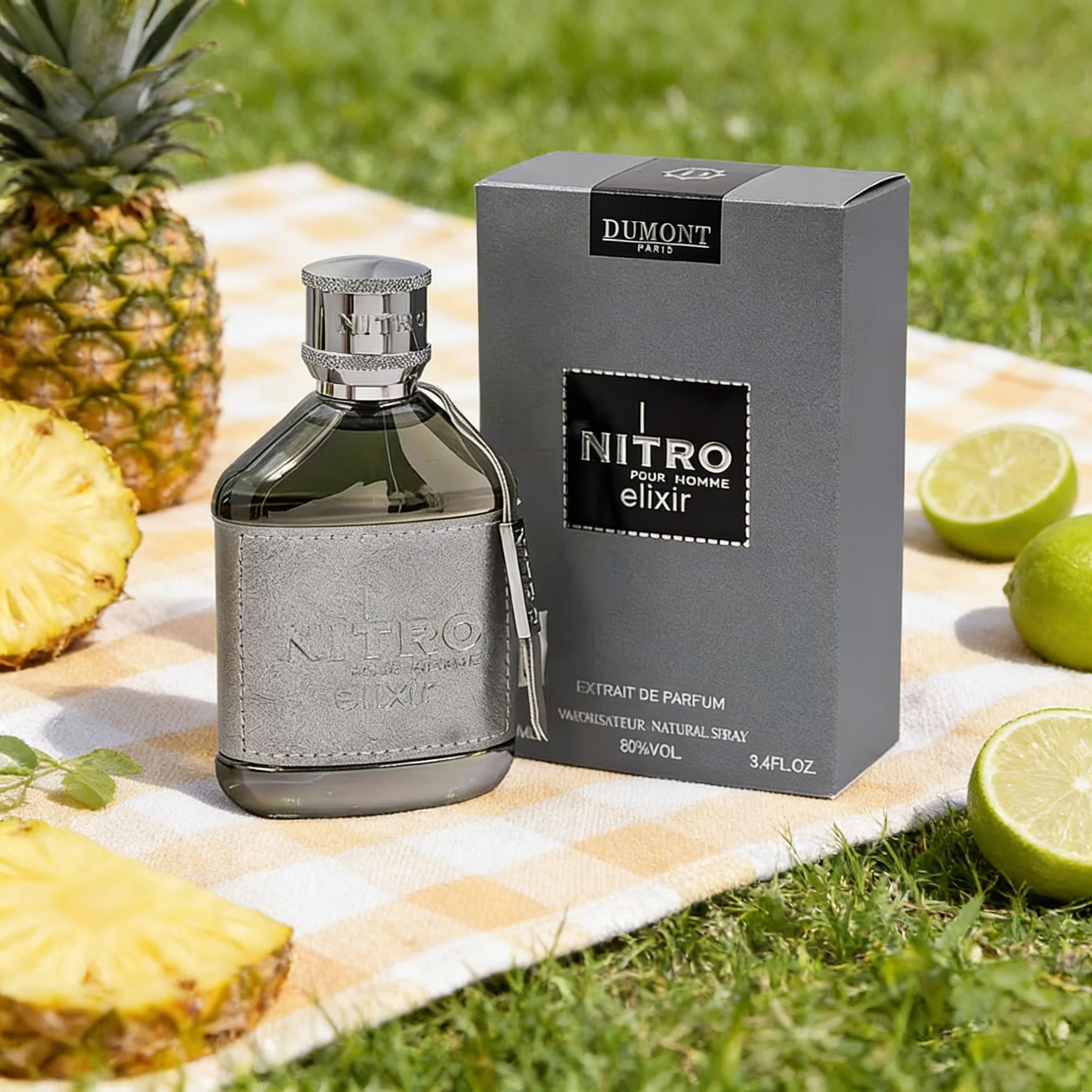 Dumo.nt Nitro elixir Men's perfume 3.4 oz - fruit, wood, flowers and men's perfume