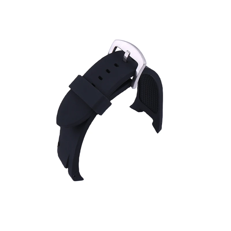 Men's Rubber watch band Compatible for Armani AX1803 1802 AX1050 1040 watch strap women's silicone sports Wristband accessories