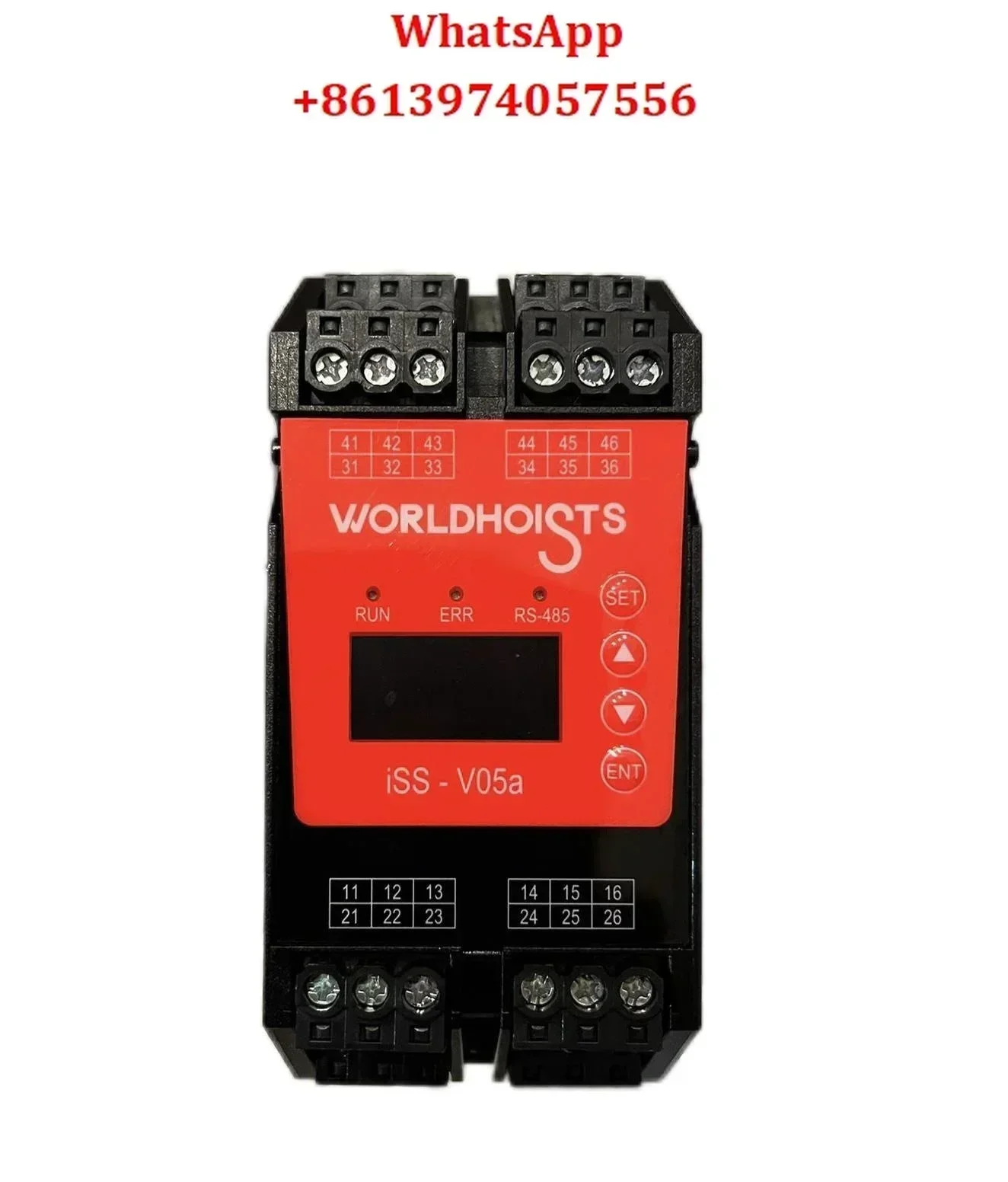 العمل في وحدة التحكم iSS-V05a، WORLDHOISTS العلامة التجارية الجديدة