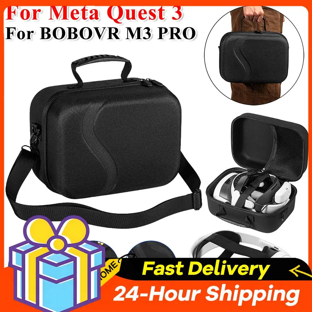 メタクエスト-3-vr-ヘッドストラップ-ヘッドセット-コントローラー用ユニバーサル大型キャリングケース-bobovr-m3-pro-エリートストラップ用収納バッグ