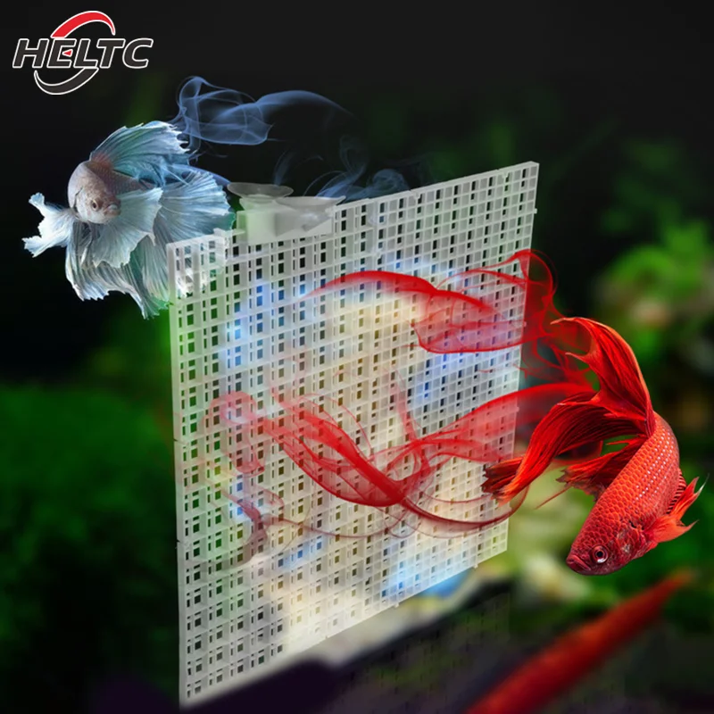 Detachable Spliceable Fish Tank Isolation Plate Upper Cover Net Bottom Filter Grid Bracket Bottom Filter Plate Divider Plate