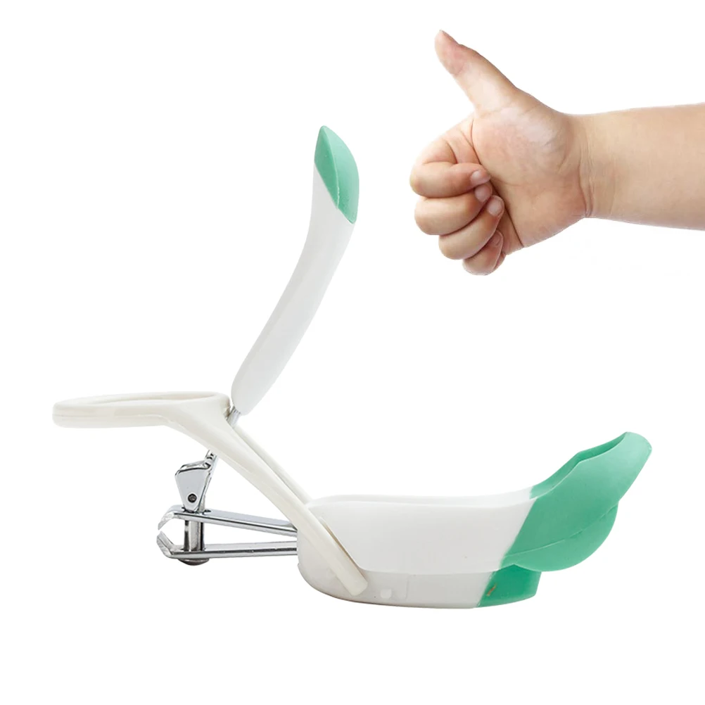 

1Pcs Deluxe Infant Nail Clipper Baby Safe Design With 2X Magnifier Steady Grip For Newborn Nail Care High Quality Material