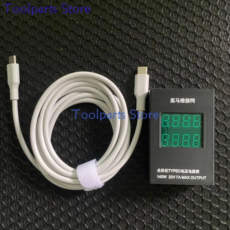 Full Protocol 140W Typec Voltage and Current Meter, Power on Box Adapter, Laptop Repair