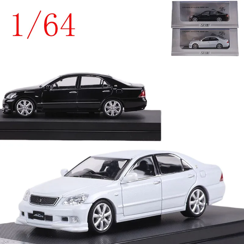 

ZOOM литой под давлением масштаб 1/64 Oyota Crown Athlete литая под давлением модель автомобиля из сплава, игрушки для мальчиков, подарок, литье под давлением и игрушечный транспорт