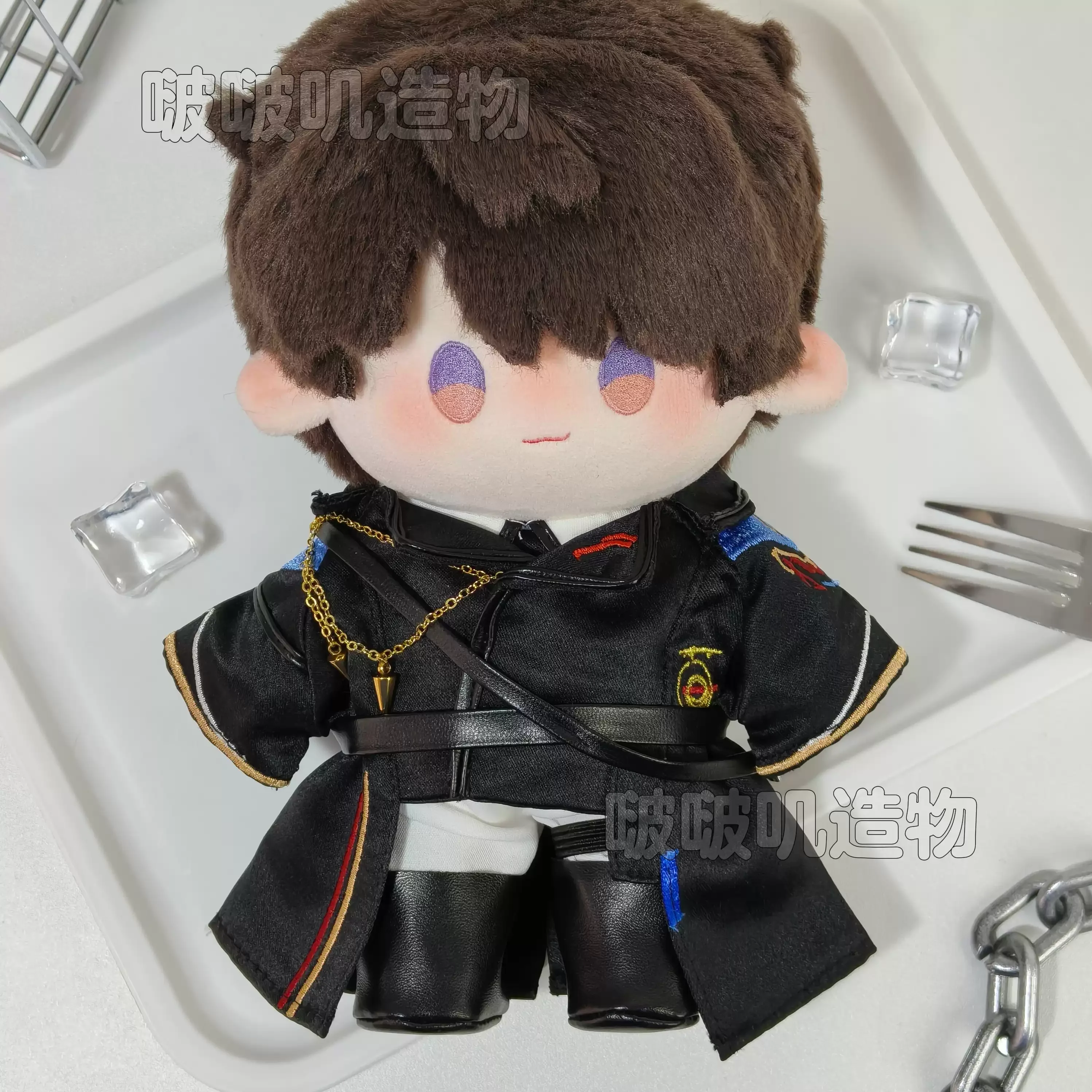 

Love and Deepspace Caleb 20см Дальний воздушный морской офицер кукольная одежда: шапка + куртка + нижняя рубашка + брюки + перчатки + обувь + пояс + чехлы на ноги + галстук