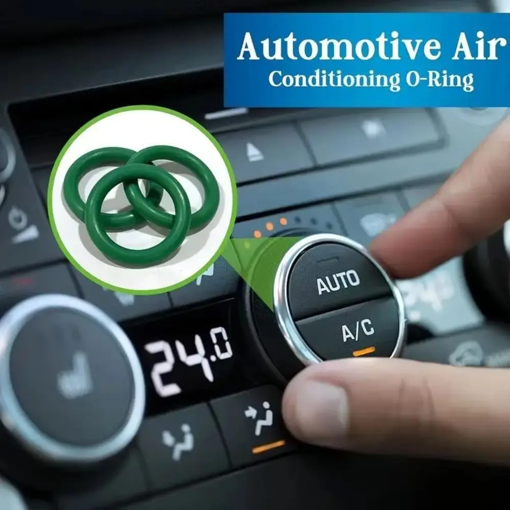 595pcs Air Conditioning O Ring Kit 36 Size Rubber Accessories O-Type Sealing Rubber Ring Maintenance Assortment Set