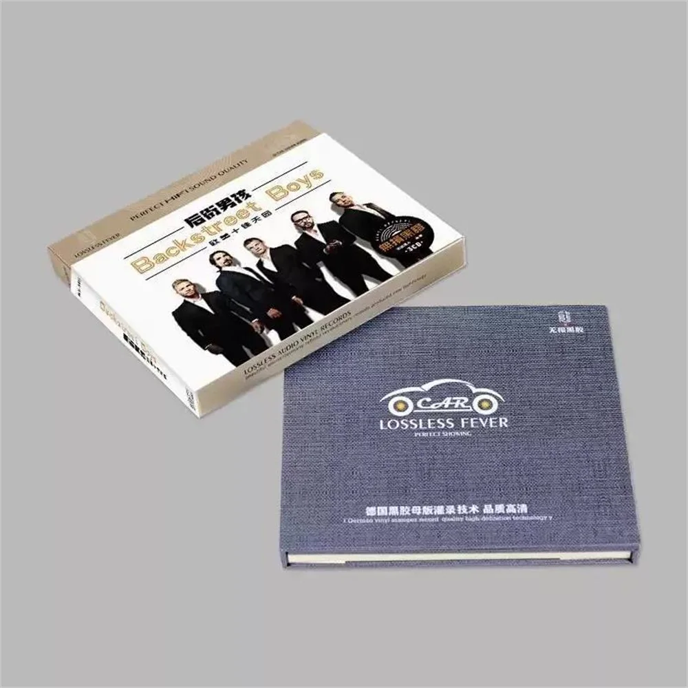 قرص باك ستريت بويز كلاسيكي إنجليزي مجموعة موسيقى البوب قرص مضغوط للسيارة قرص لاصق أسود منزلي