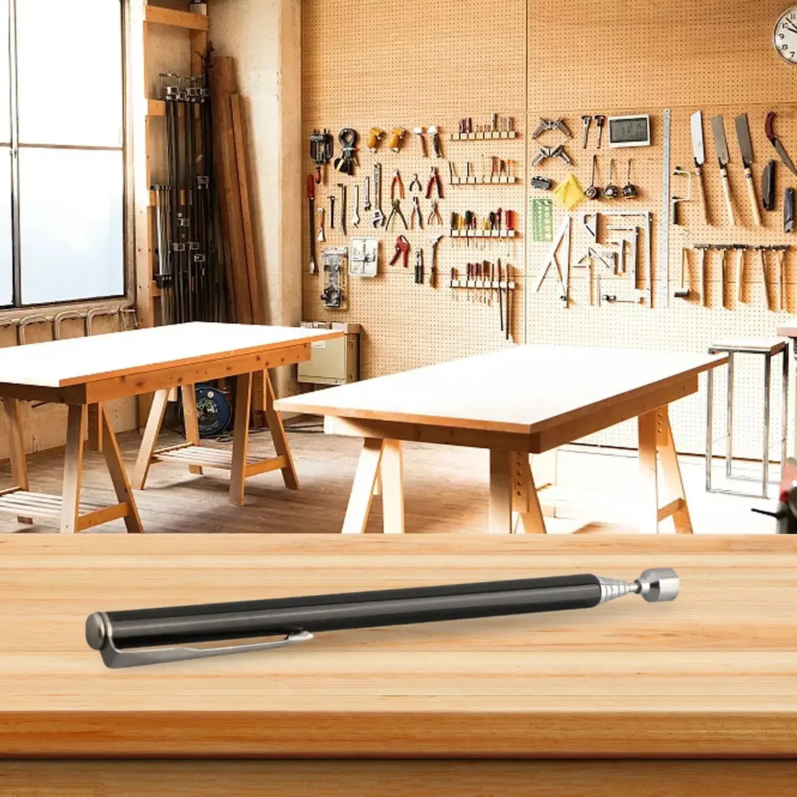 Telescopic Magnetic Pick Up Rod Retractable Portable 12.5-65CM Extending Magnet Tool Stick 1.5LB Handheld Tool