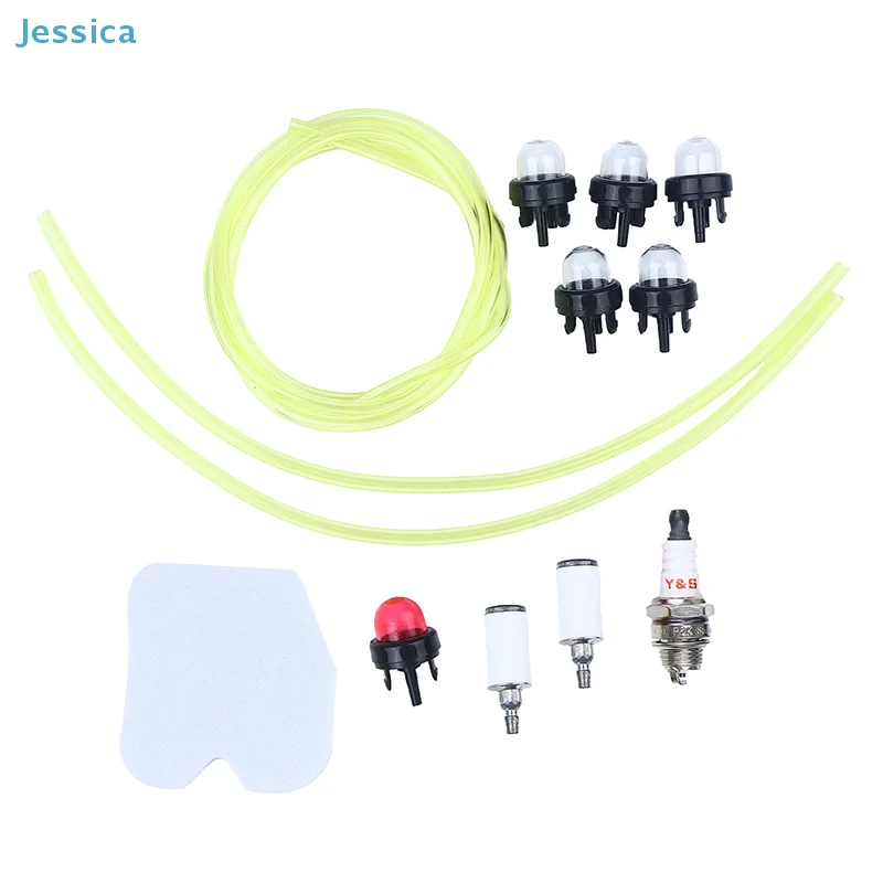 

♥Chainsaw and lawn mower parts, universal garden filter, fuel line, primer bulb, and fuel pump assembly