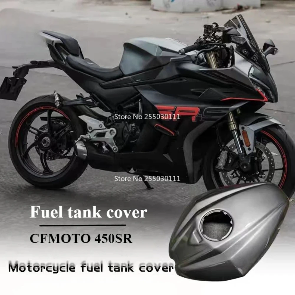 Image of Für cfmoto 450SR Modifikation Vollständige Abdeckung Kraftstofftank-Schutzabdeckung Racing Kraftstofftankabdeckung, einteiliges Formteil, Höhenerhöhung.