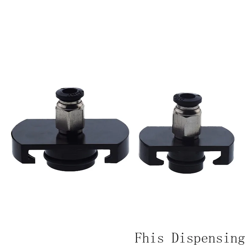 5cc 10cc 30cc 55cc Aluminum Alloy Material Dispensing Parts Barrel Adapter Fitting with O-Ring