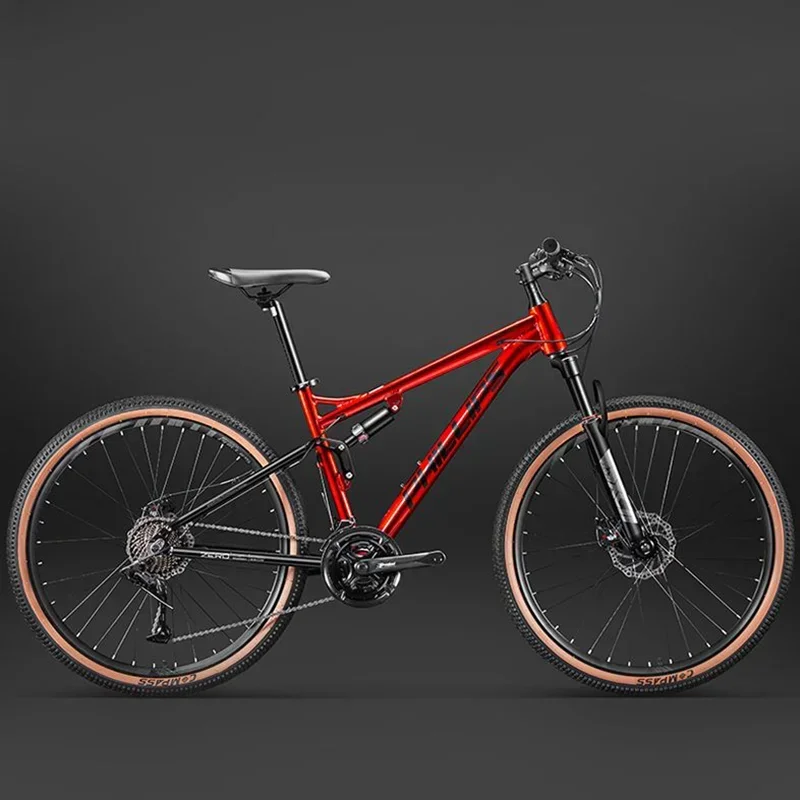 Manufacturer's 29-Inch Aluminum Alloy MTB Bicycle Full Suspension Mountainbike with Disc Brake System