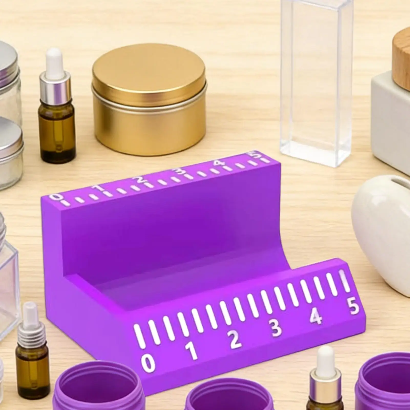 3ml/10ml Vial Label Applicator Easy Alignment Precise Application Sticker Alignment Tool Time-Saving Reusable Labeling Tools