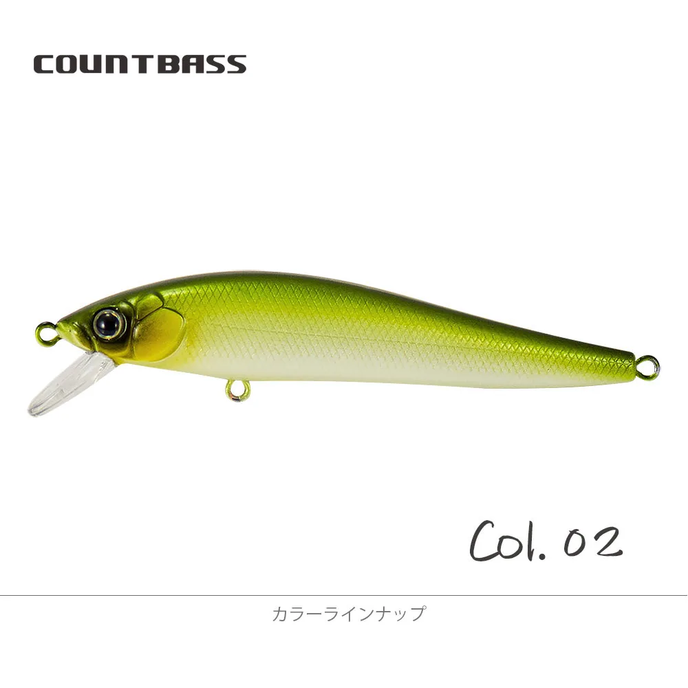 COUNTBASS Floating Minnow 90mm 3-1/2" 11,4g 3/8 oz. Dive 0,8–1 m, Hardbaits Wobbler Angelköder La Peche Au Leurre – Detail 11