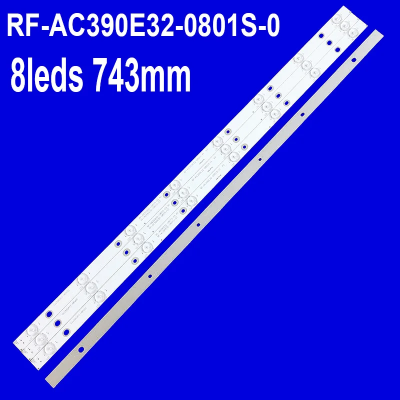 

Светодиодная лента подсветки для LE39A309 Tj100h5 Hitachi LB-C390X14-E3-A-G1-RF1 RF-AC390E32-0801S-11 R5926 8085 000 SVJ390A17-REV05-8LED