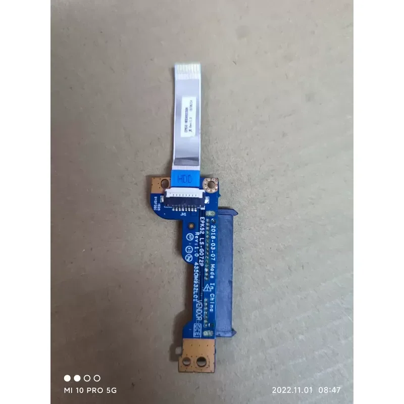 for HP 15-DA 15-DB LS-G072P Hard Disk Cable HDD Interface Connector Replacement Part