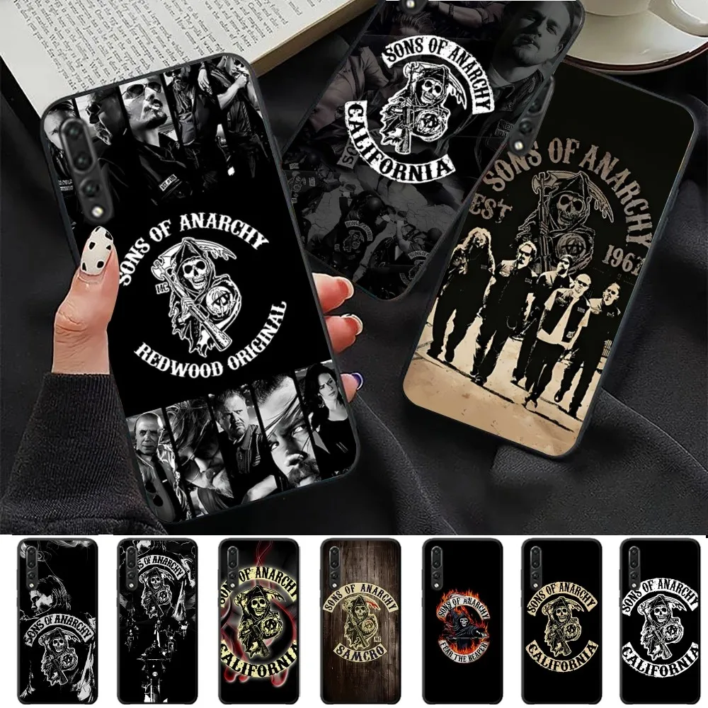 

American TV S-Sons Of Anarchy Mousepad For Huawei P 8 9 10 20 30 40 50 Pro Lite Psmart Honor 10 lite 70 Mate 20lite