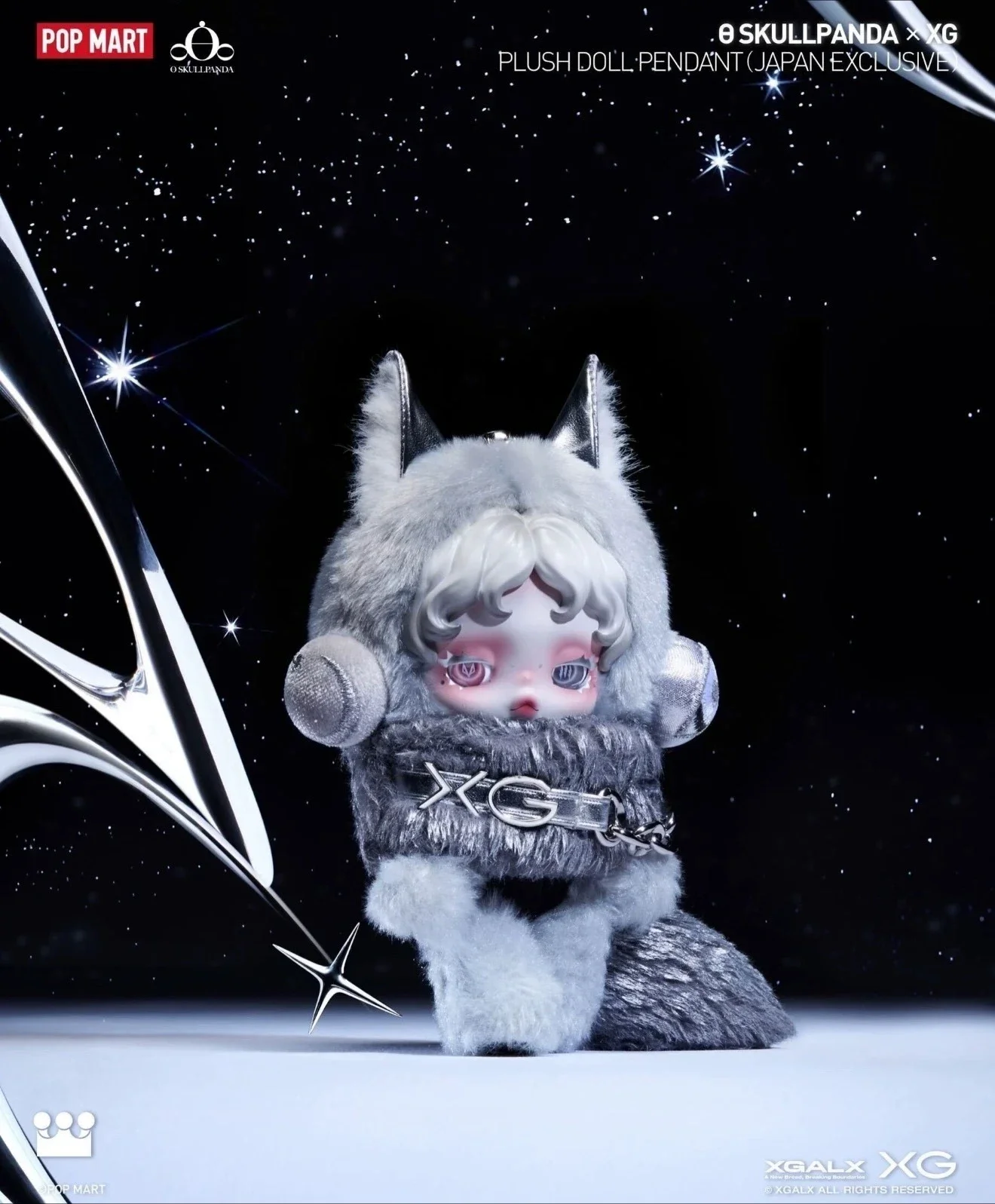 POPMART XG Skullpanda Japón Edición limitada SP Sorpresa Lindo regalo de cumpleaños coleccionable Vale la pena tener el genuino