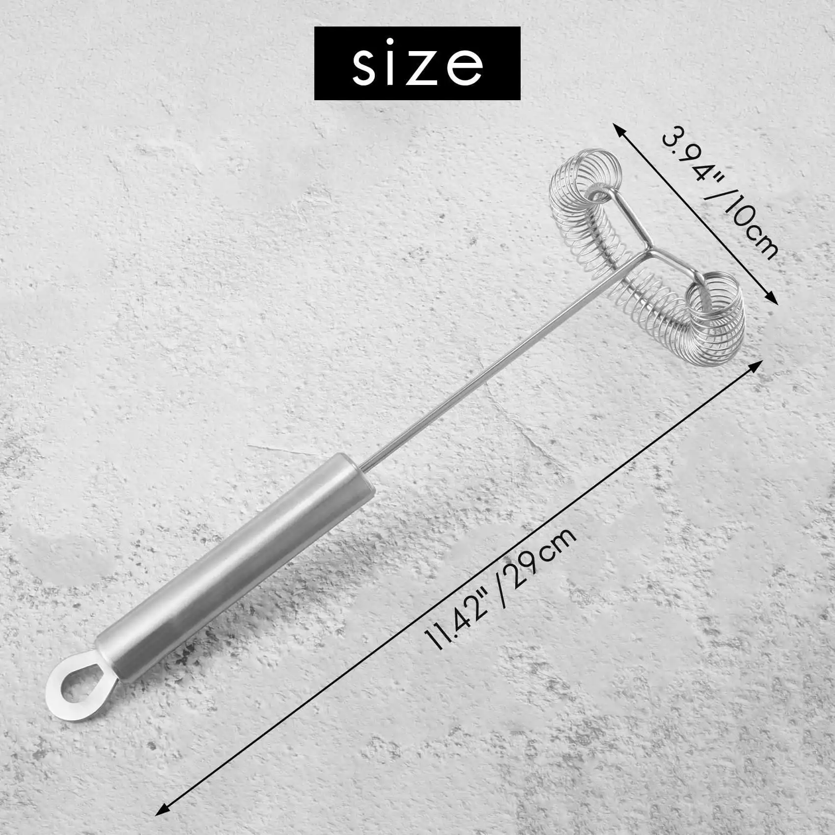 B60ASauce Master Whisk Stainless steel Manual egg beater