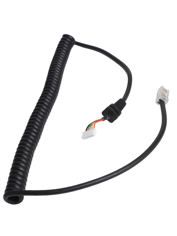 6 Pin Microphone Cable Designed For For Yaesu MH48 MH48A6J MH36 MH36A6J MH42 And FT1500M FT2800M FT7100M FT7800 FT8800 FT8900R