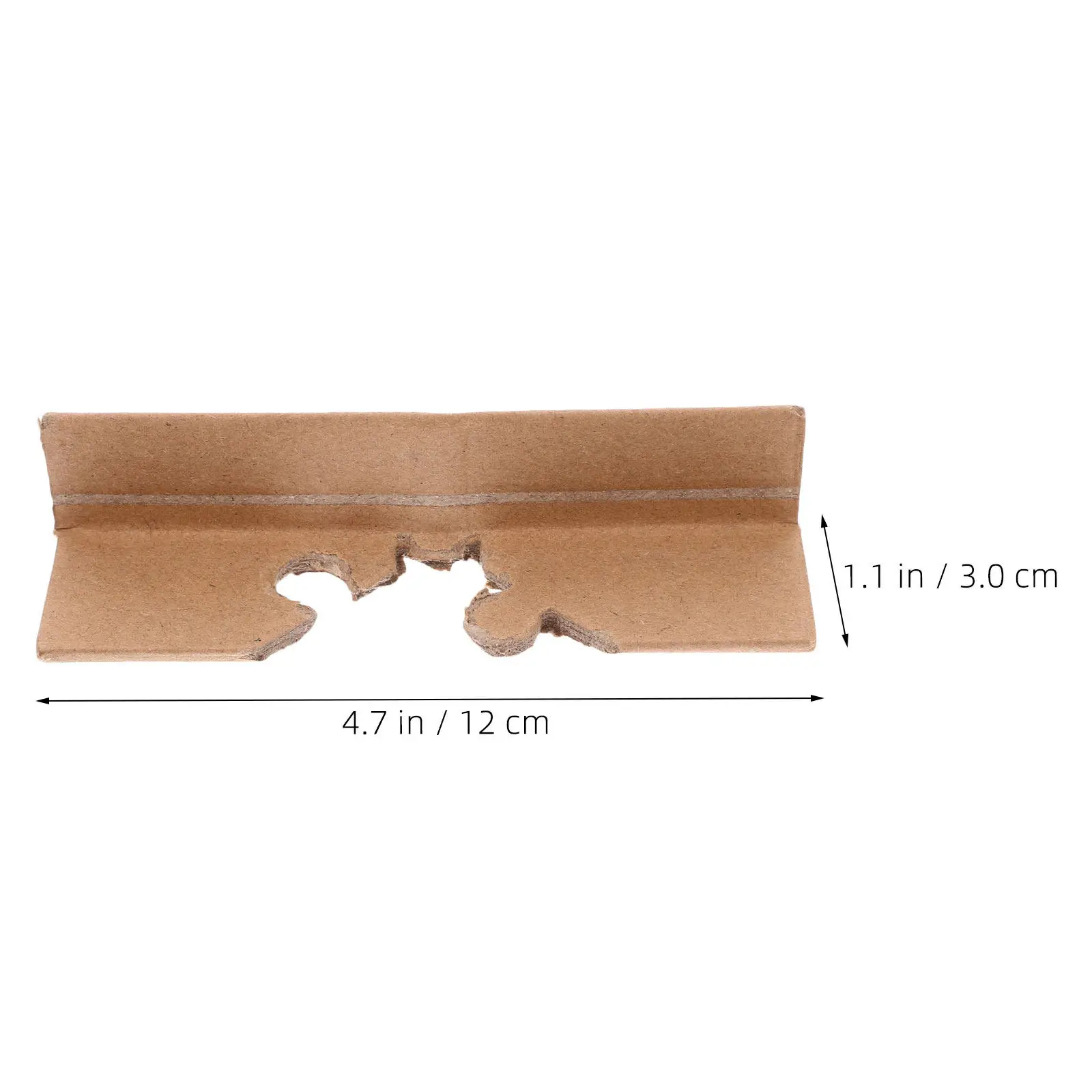 30Pcs Shipping Corner Protectors Corner Strip 7X1 Cardboard Edge Guards Reinforced Packaging Wraps Fragile