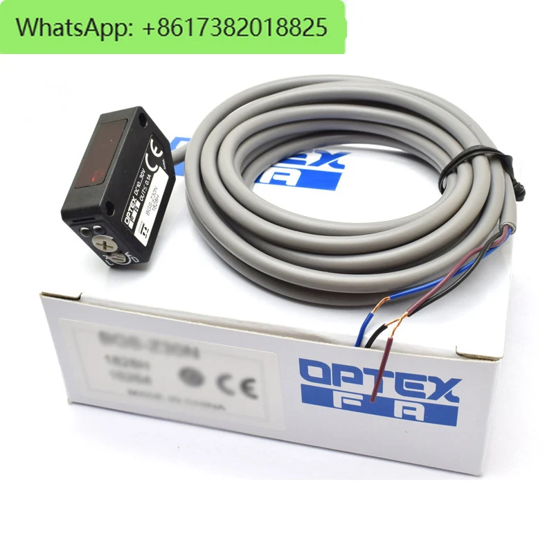 BGS-S08N optex BGS photoelectric sensor detection distance 10-80mm quick response 0.5ms reliable detection of small BGS-S08CN