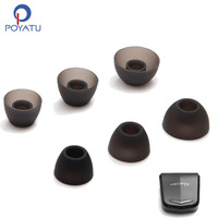 Poyatu HECATE GT4 TWS Earbuds Silicone Eartips for Edifier HECATE GT4 Replacement Earbud In Ear Tips Buds