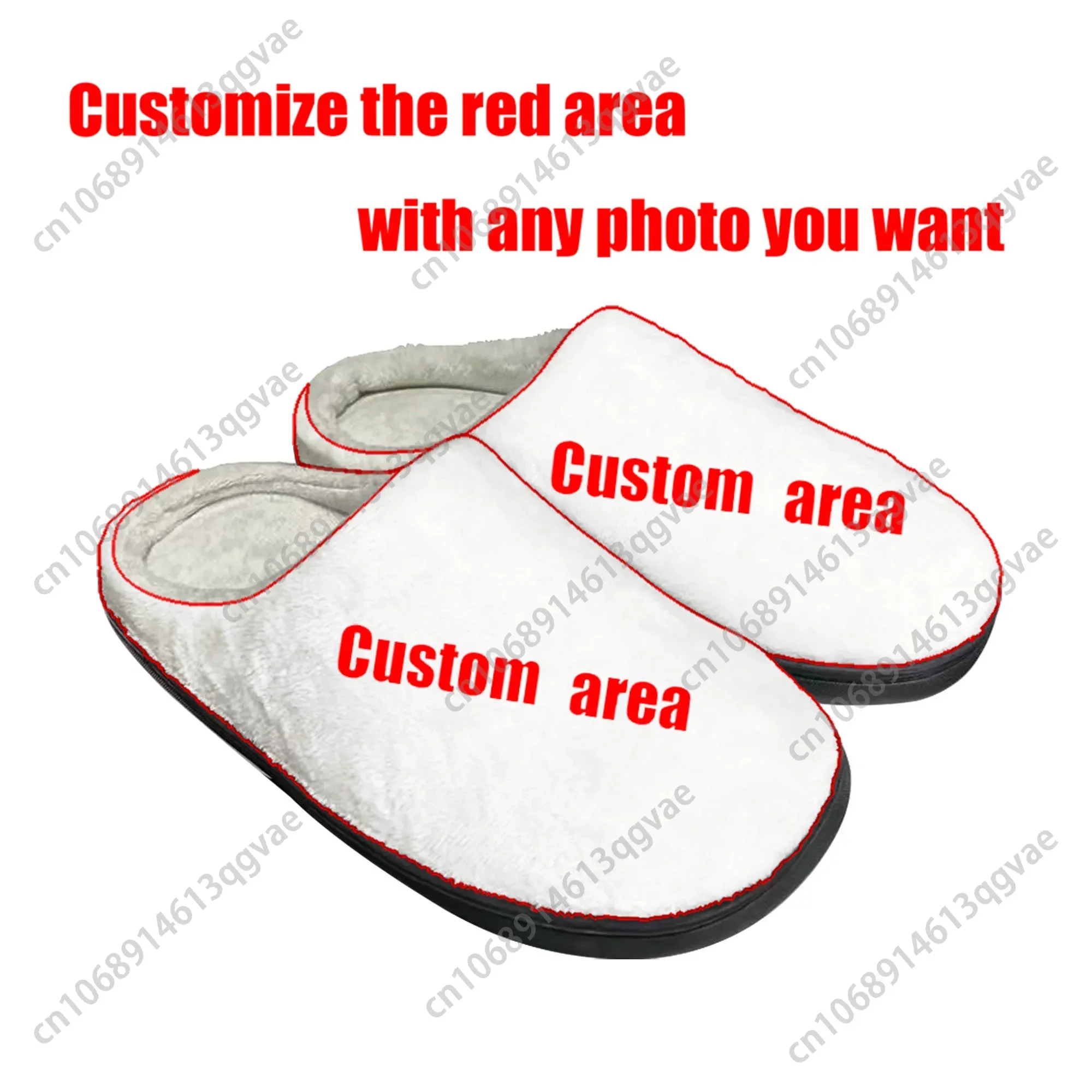 Camo Red Balck Home Cotton Custom Slippers Mens Womens Sandals Camouflage Plush Bedroom Casual Keep Warm Shoes Thermal Slipper