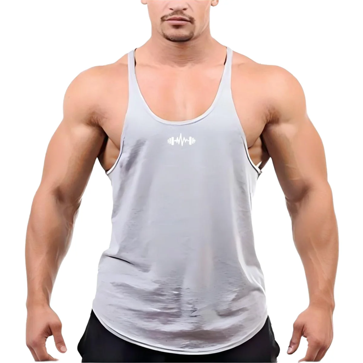 

Men's Shaping Workout Vest - Summer Muscle Training Shirt Brand Gym Tank with Body-Contouring Fit