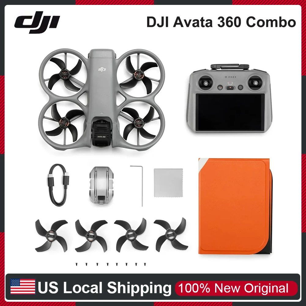 DJI Avata 360 Camera Drones Dual Modes 360° & Single Lens Drone With 1-Inch 8K Professional 360° Imaging