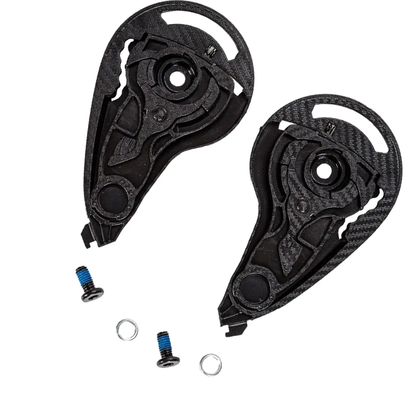 2 Pieces Motorcycle Helmet Guard Bases for Axxis Gecko Sv Replacement